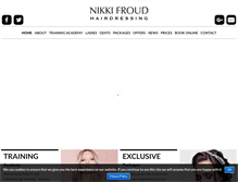 Tablet Screenshot of nikkifroud.com